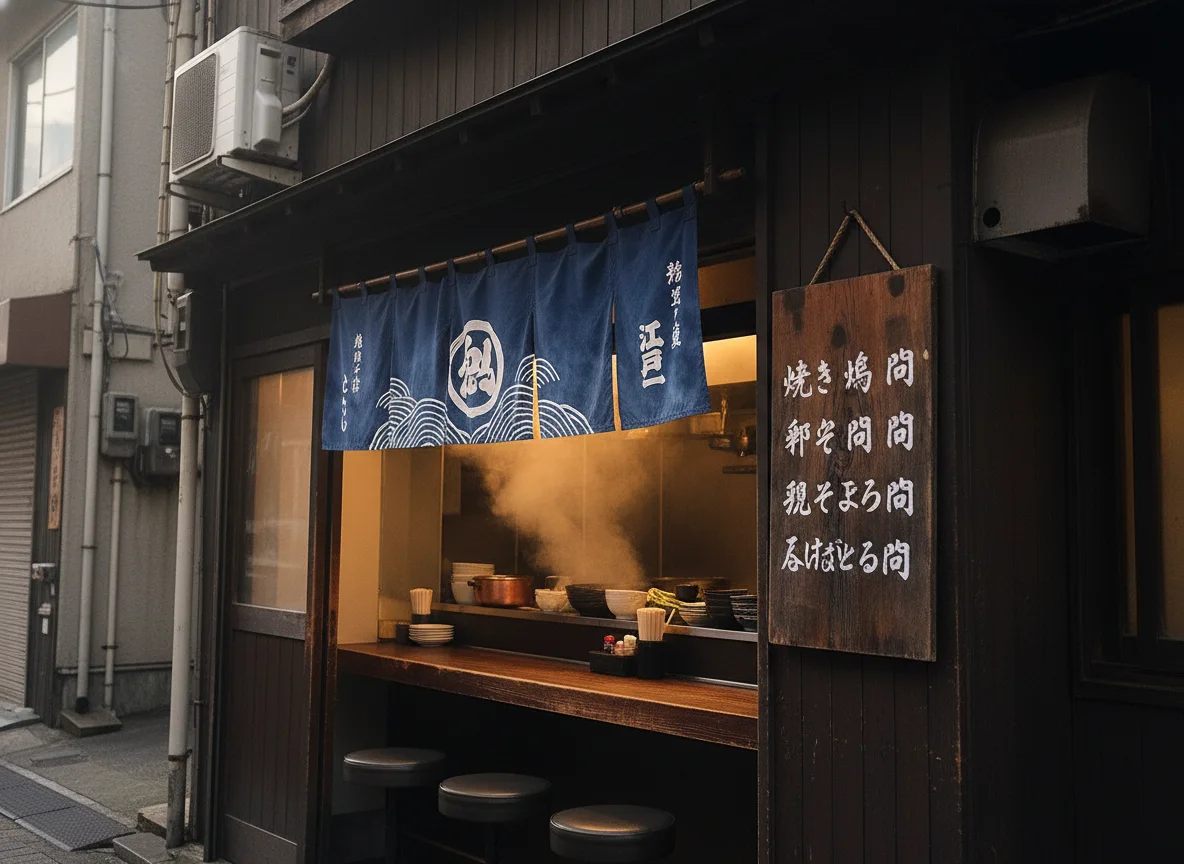 築地場外の店構え