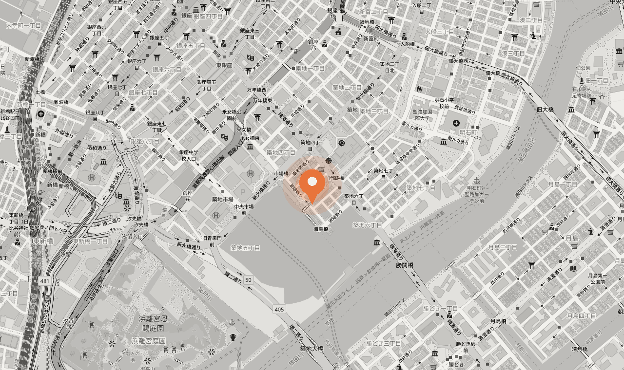 Toritoh Bunten — 東京都中央区築地4-6-8